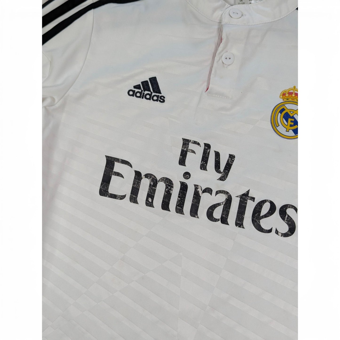 Real Madrid adidas Home Football Jersey 2014 Bale #11 (11-12 Years) [Fair]