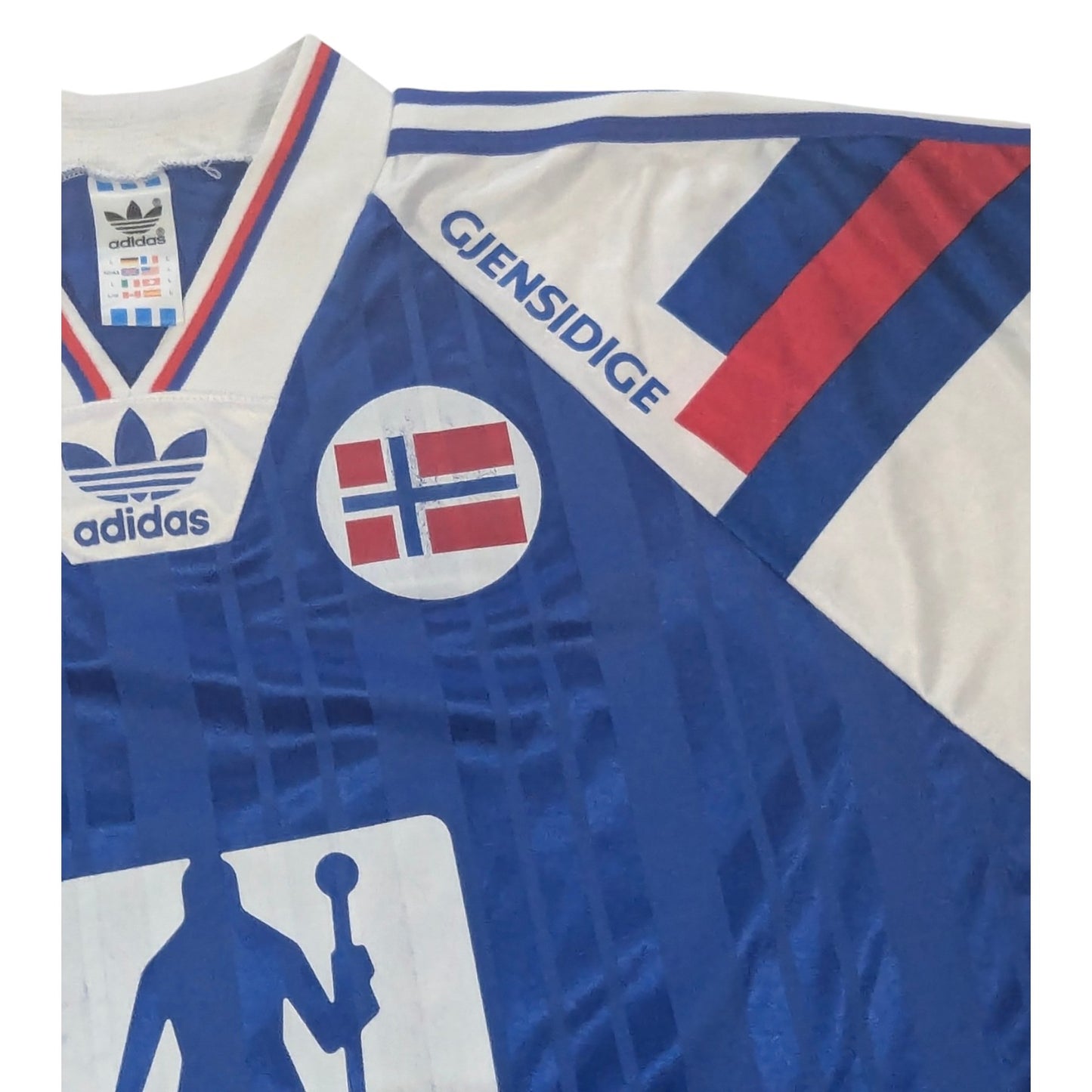 Norway Player Issue adidas Away Handball Jersey 1992 #4 (L) [Very Good]