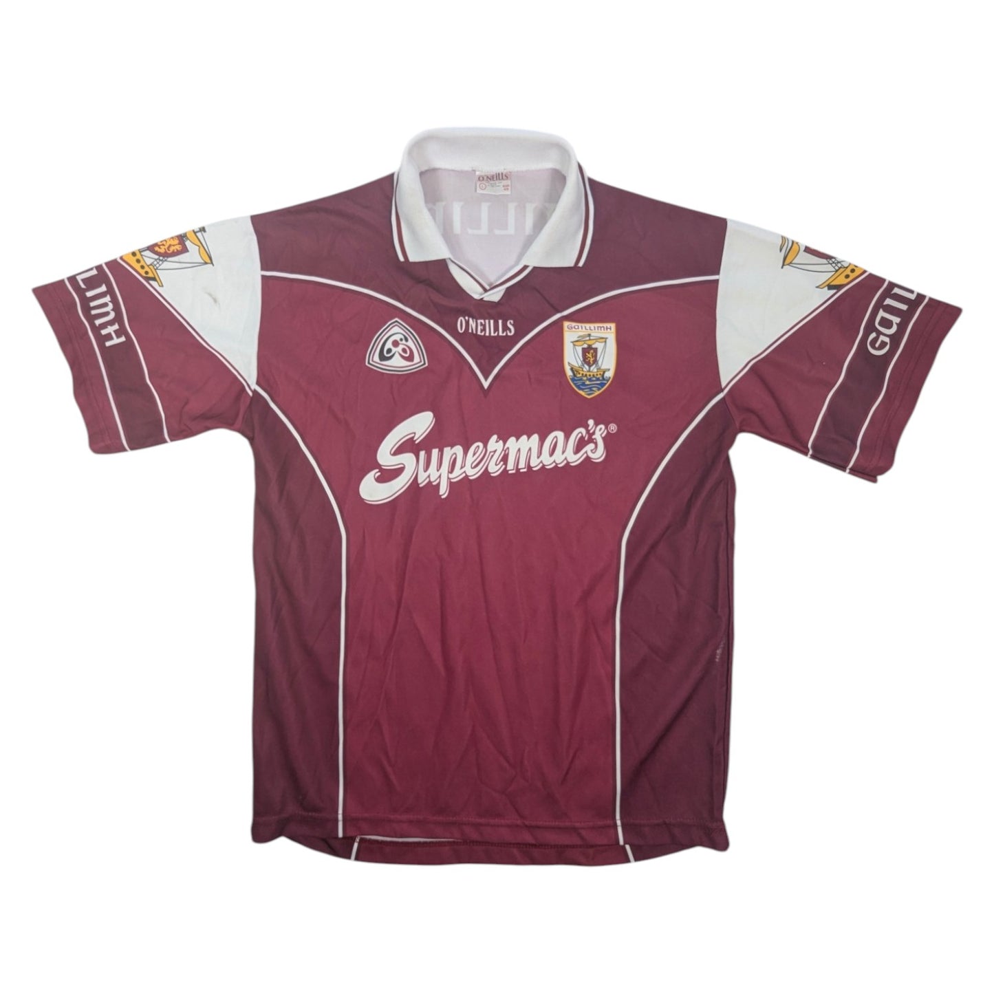 Galway Player Issue O'Neills Home GAA Jersey 2002 #12 (L) [Good]
