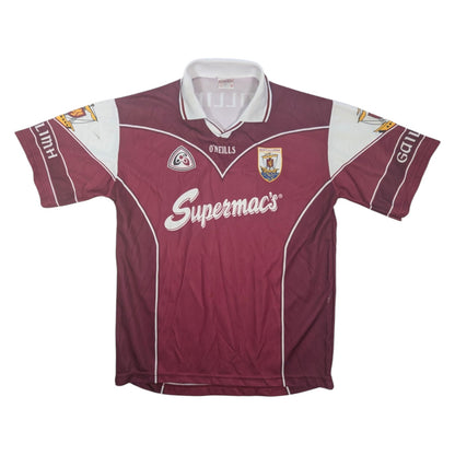 Galway Player Issue O'Neills Home GAA Jersey 2002 #4 (L) [Very Good]