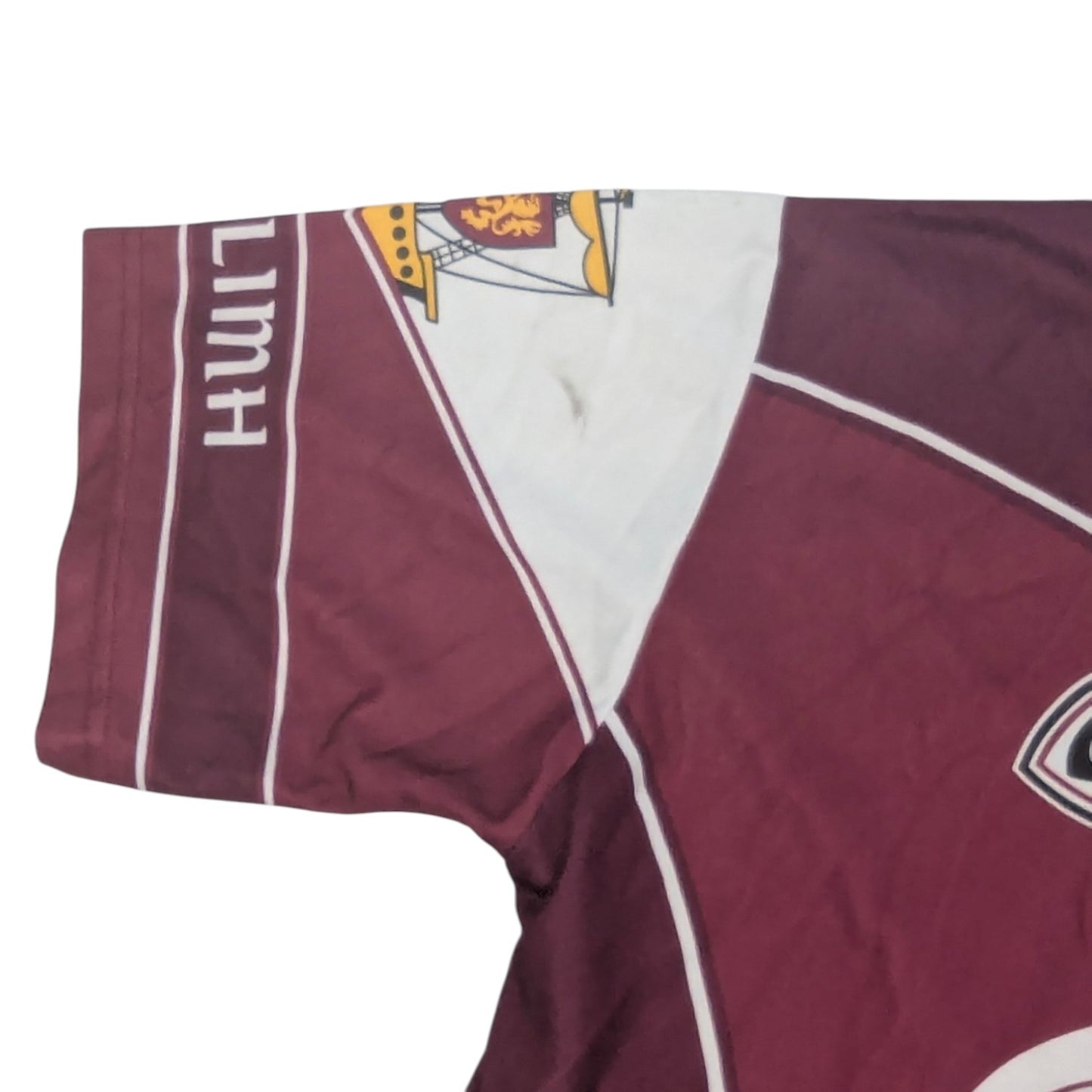 Galway Player Issue O'Neills Home GAA Jersey 2002 #4 (L) [Very Good]