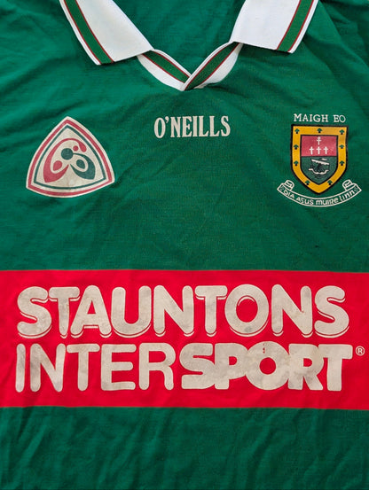 Mayo Player Issue O'Neills Home GAA Jersey 1998 #21 (XL) [Fair]