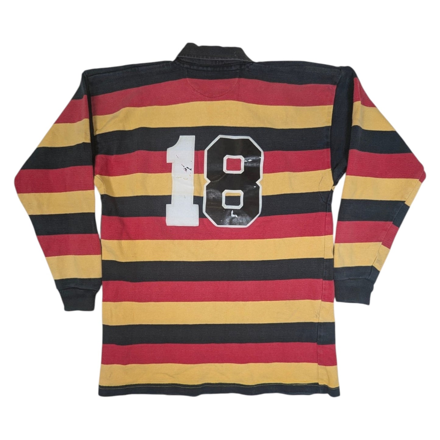 The Landsdowne Rugby Club Player Issue Leather Balls LTD Home Rugby Jersey 1990s #18 (XL) [Fair]