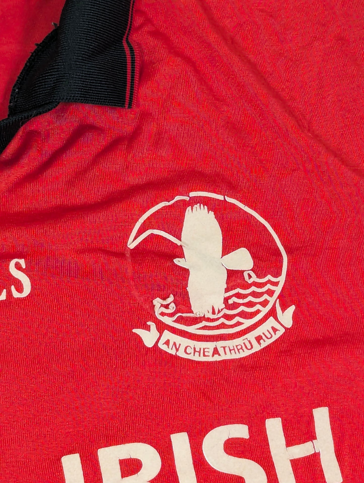 An Cheathru Rua Player Issue O'Neills Home GAA Jersey 1990s #17 (XL) [Average]