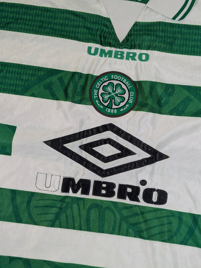 Celtic Umbro Home Football Jersey 1997 (L) [Average]