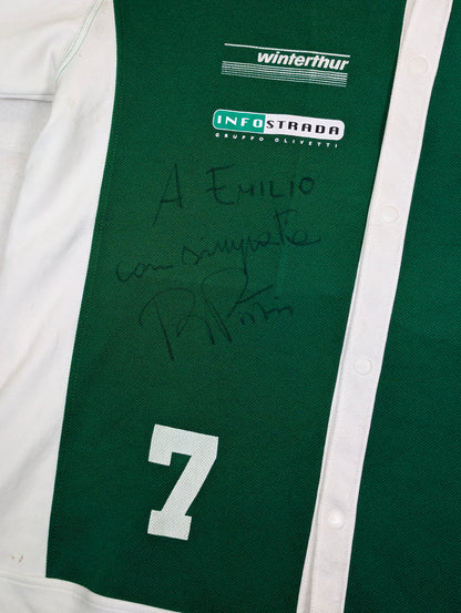Benetton Treviso Player Issue Nike Basketball Jacket 1990s #7 (2XL) [Fair]