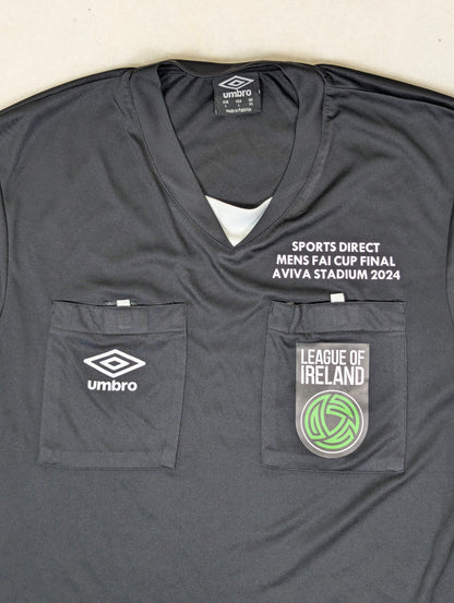 Referee Football Jersey 2024 FAI Cup Final (XL) [Very Good]