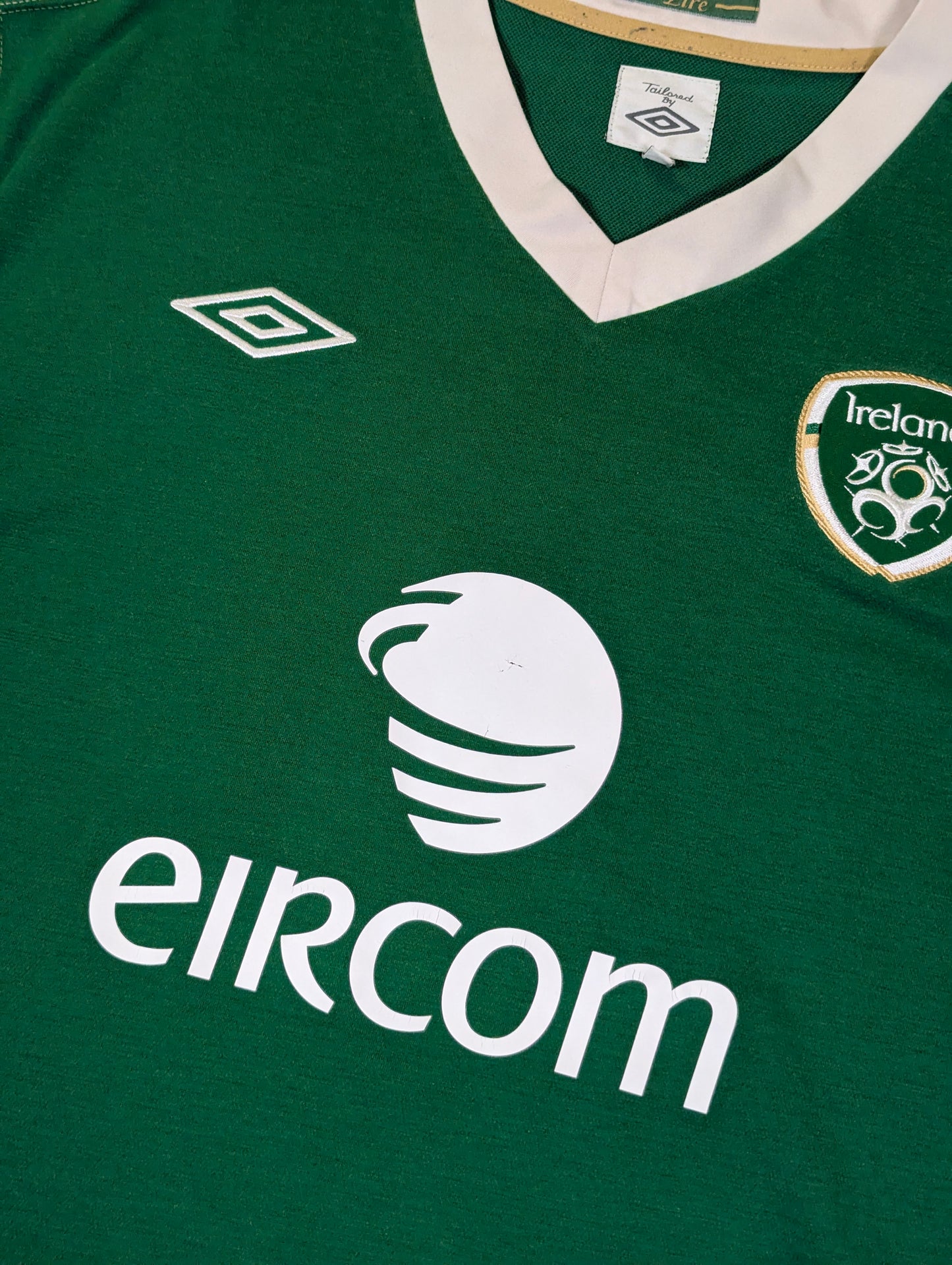Republic of Ireland Umbro Home Football Jersey 2010 (2XL) [Fair]