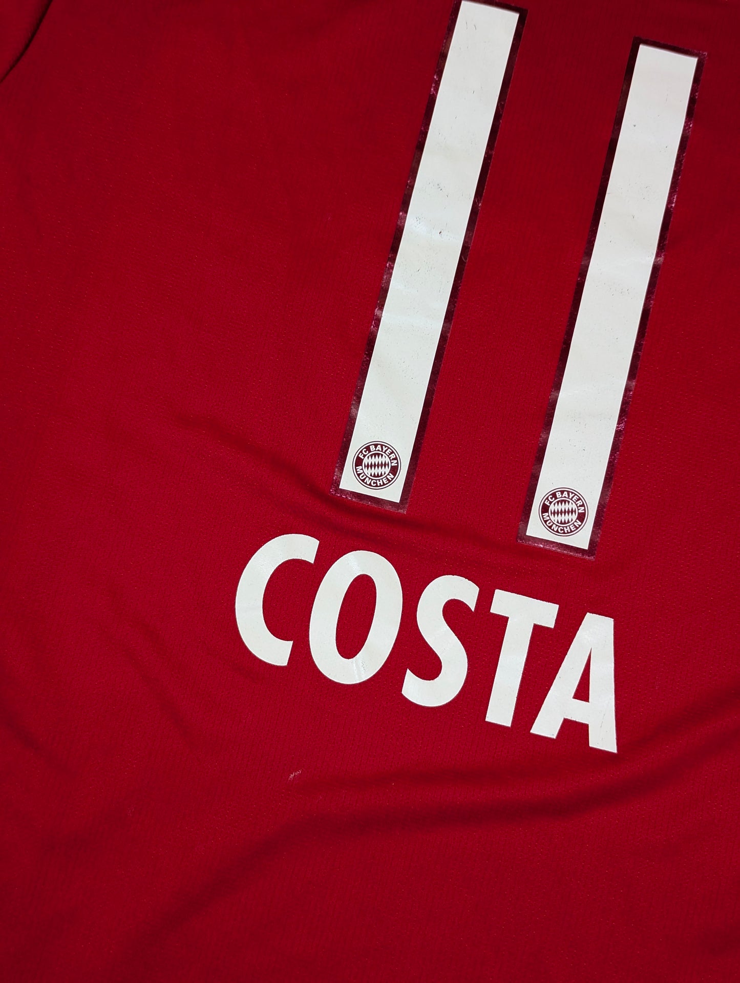 Bayern Munich adidas Home Football Jersey 2015 Douglas Costa #11 (2XL) [Fair]