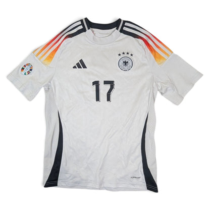 Germany adidas Home Football Jersey 2024 Wirtz #17 (13-14 Years) [Good]