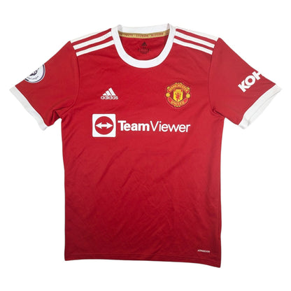 Manchester United adidas Home Football Jersey 2021 Fernandes #18 (M) [Very Good]
