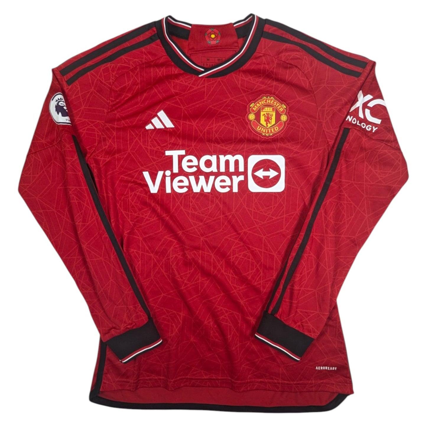 Manchester United adidas Home Football Jersey 2023 Martinez #6 (M) [Good]