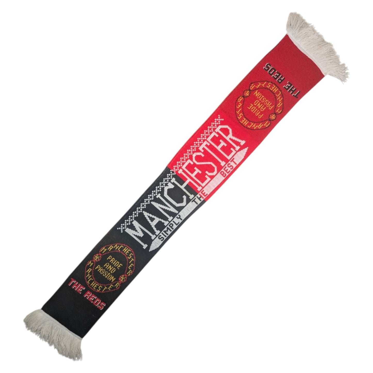 Manchester United Football Scarf 2010s [Very Good]