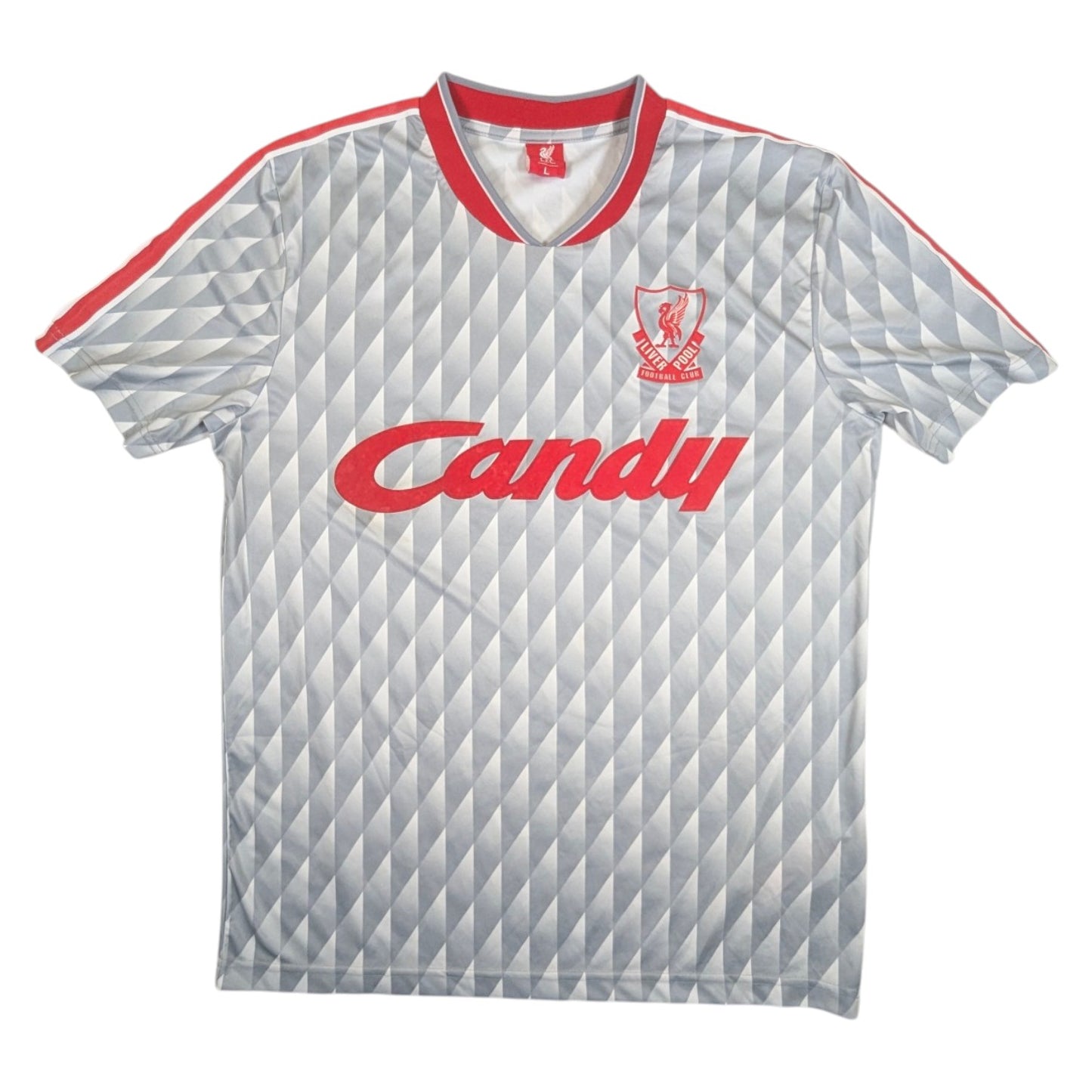 Liverpool LFC Away Football Jersey Retro 1989 (L) [Excellent]