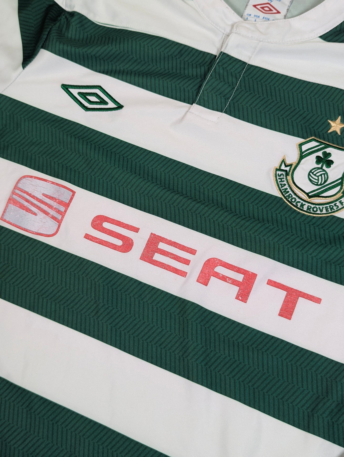 Shamrock Rovers Umbro Home Football Jersey 2012 (S) [Fair]