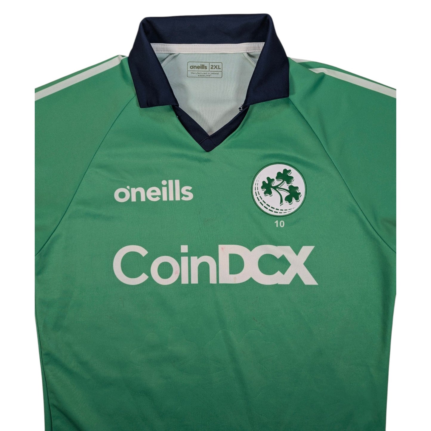 Ireland Player Issue O'Neills Home Cricket Jersey 2021 Kevin O'Brien #22 (2XL) [Fair]