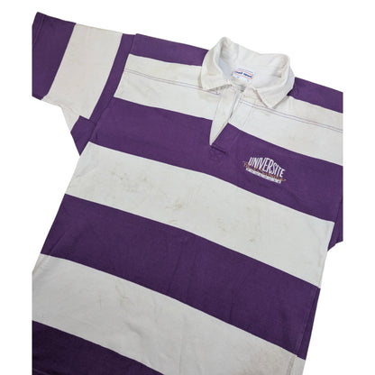 Université Paul Sabatier Toulouse Player Issue Mail Sport Home Rugby Jersey 2002 #10 (XL) [Fair]