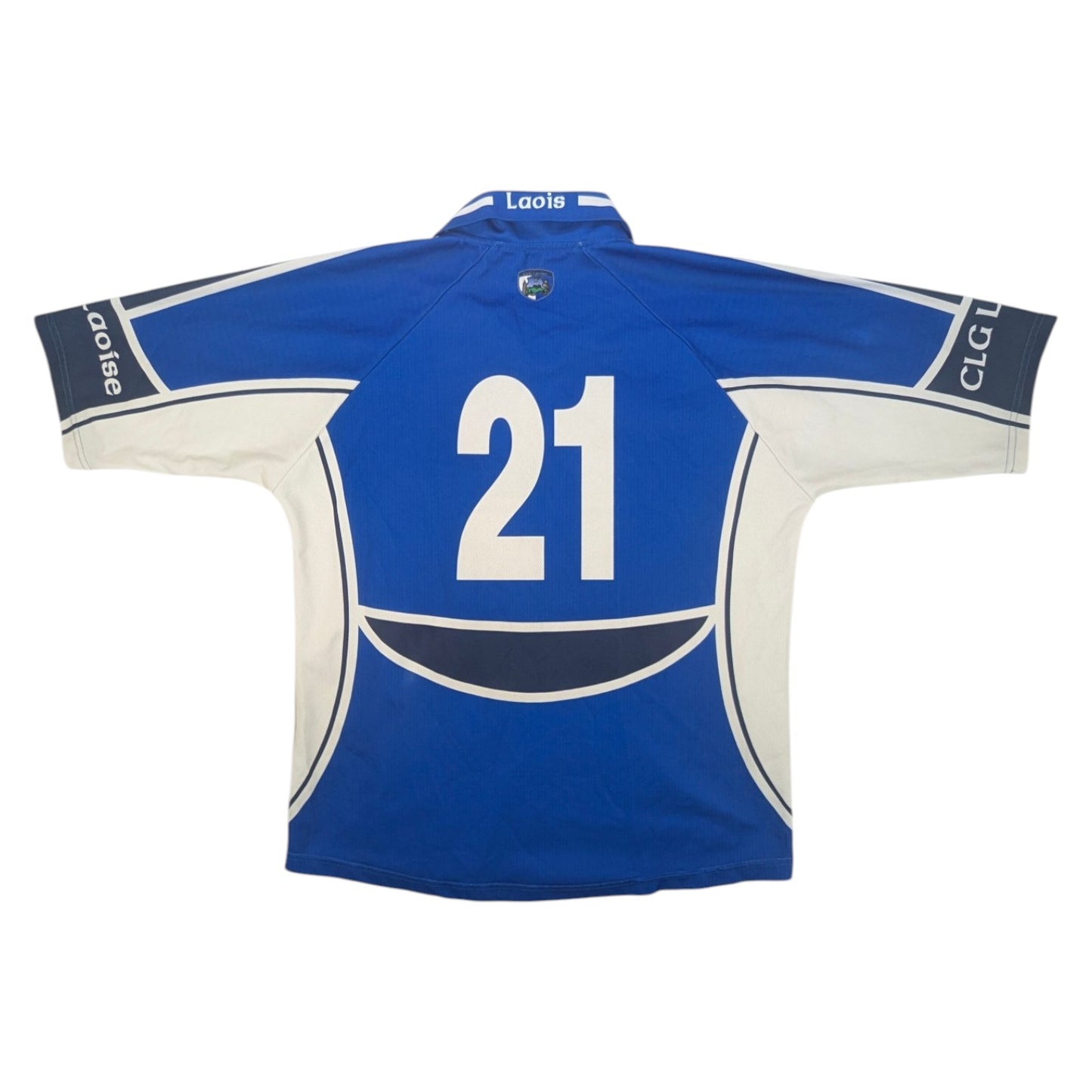 Laois Player Issue Azzurri Home GAA Jersey 2008 #21 (M) [Fair]