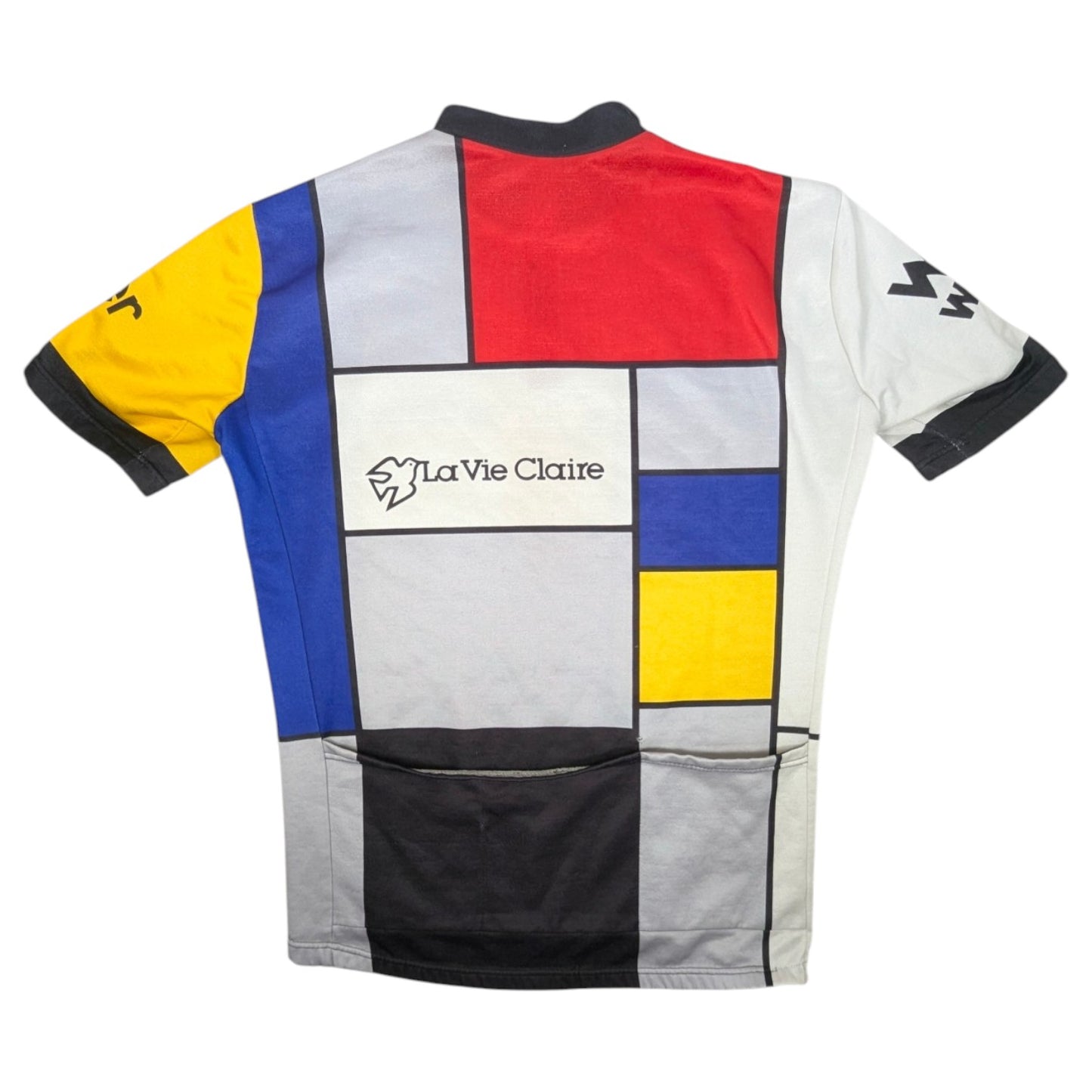La Vie Claire Home Cycling Jersey 1980s (S) [Fair]