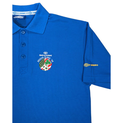 Republic of Ireland Umbro Football Polo Shirt 1999 (L) [Very Good]