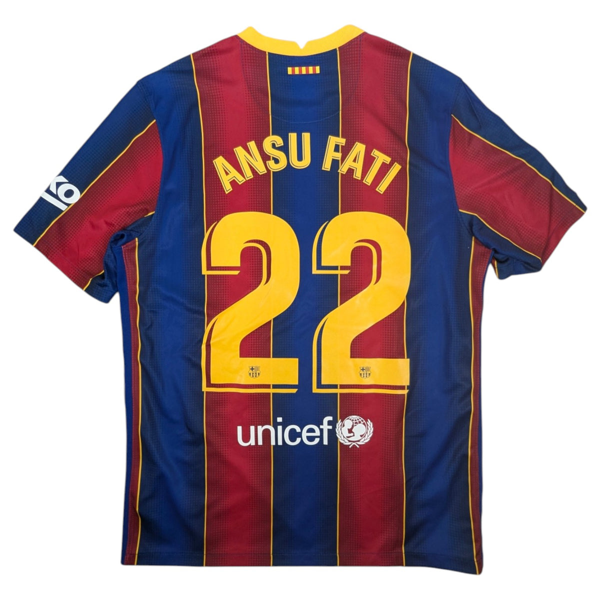 Barcelona Nike Home Football Jersey 2020 Ansu Fati #22 (L) [New]