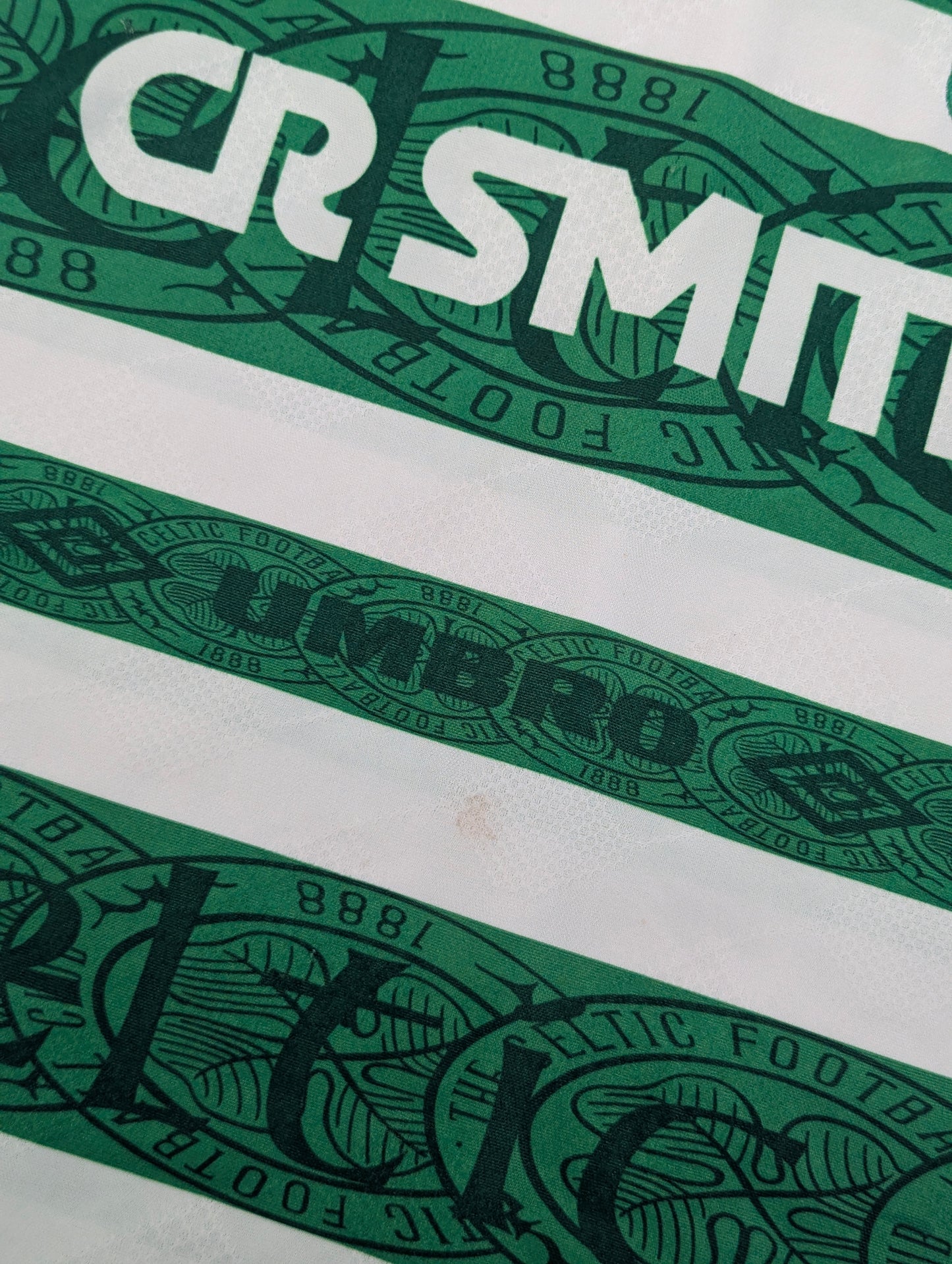 Celtic Umbro Home Football Jersey 1995 (M) [Good]