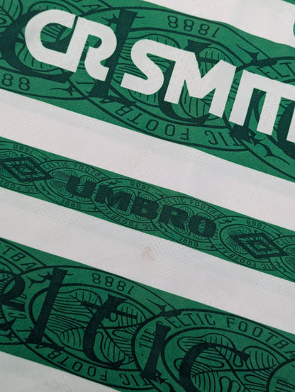 Celtic Umbro Home Football Jersey 1995 (M) [Good]