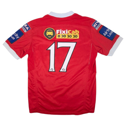 Shelbourne Player Issue Macron Home Football Jersey 2013 #17 (L) [Very Good]