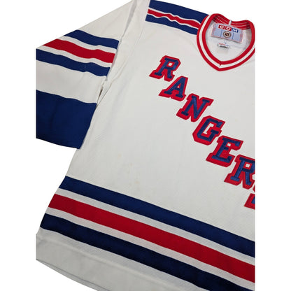 New York Rangers CCM Away Ice Hockey Jersey 1990s (M) [Very Good]
