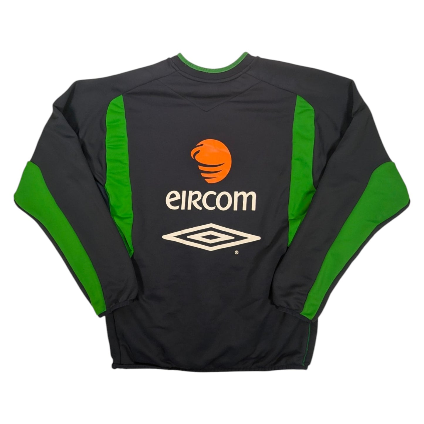 Republic of Ireland Player Issue Umbro Football Sweatshirt 2004 (L) [Good]