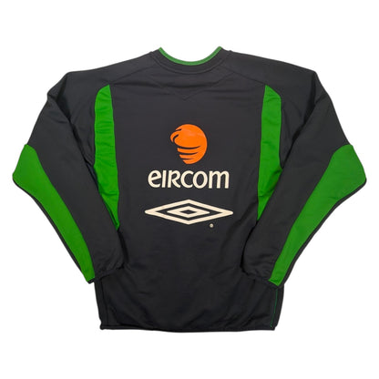 Republic of Ireland Player Issue Umbro Football Sweatshirt 2004 (L) [Good]