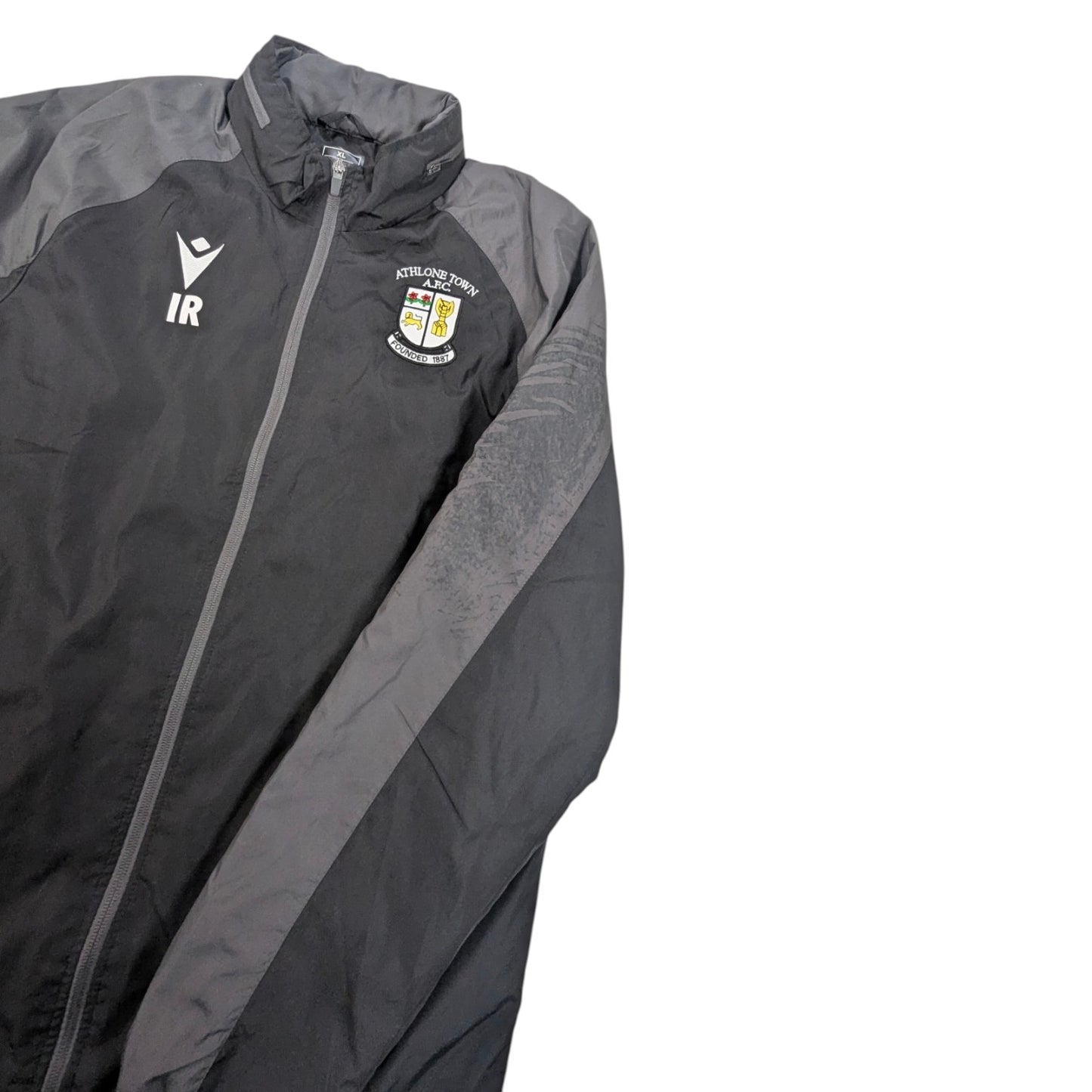 Athlone Town Team Issue Macron Football Jacket 2020s (XL) [Good]