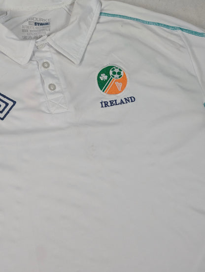 Republic of Ireland Bourke Sports Football Polo Shirt 2024 Saipan (L) [Good]