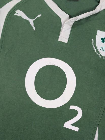 Ireland Puma Home Rugby Jersey 2010 Aviva Stadium v South Africa (M) [Good]