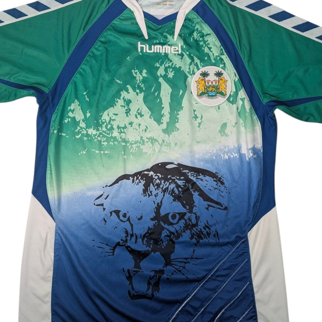 Sierra Leon Hummel Home Football Jersey 2009 (S) [Good]