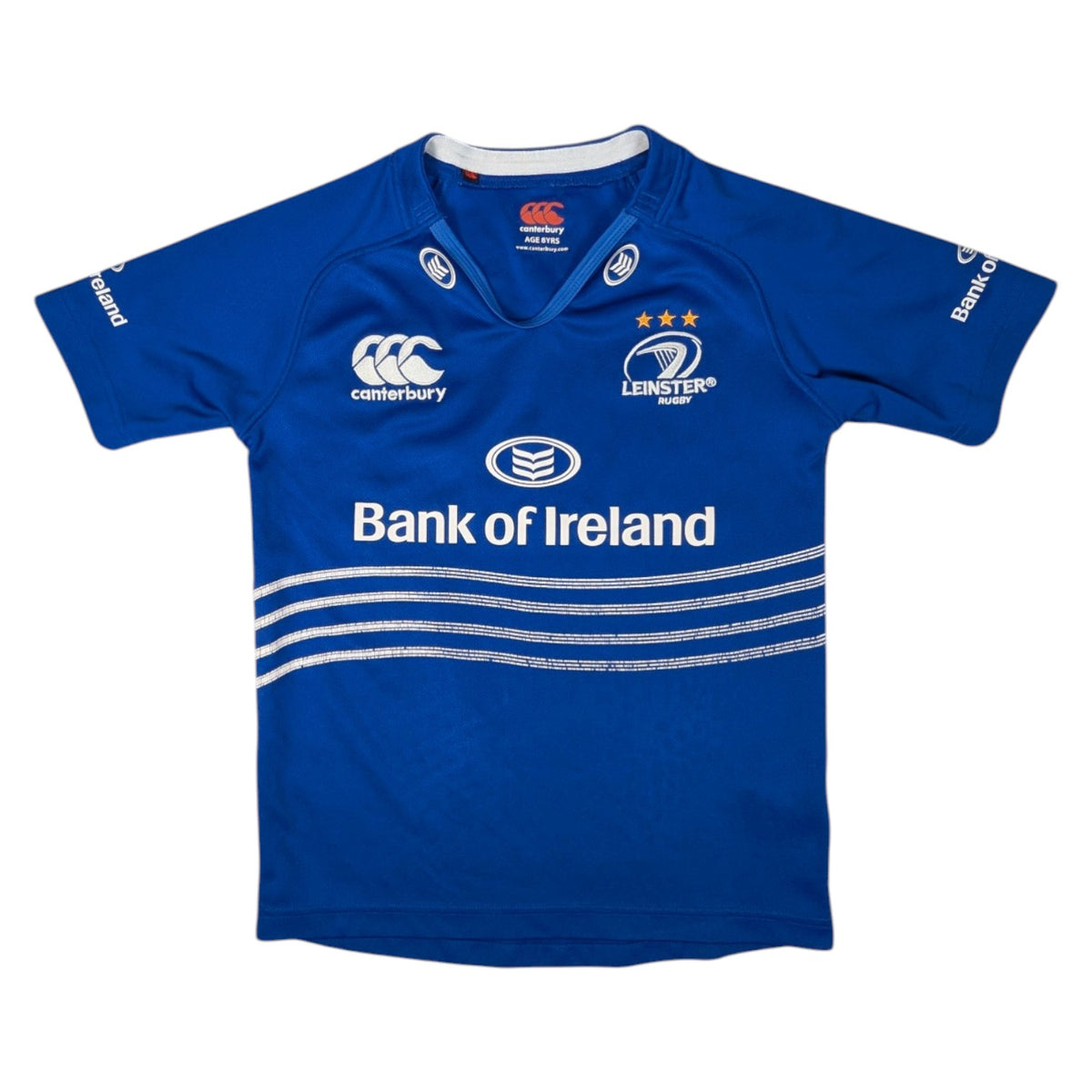 Leinster Canterbury Home Rugby Jersey 2013 (8 Years) [Fair]