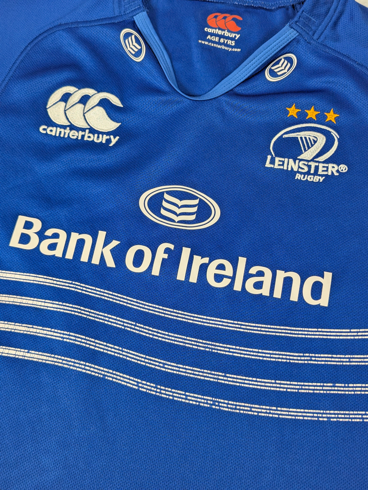 Leinster Canterbury Home Rugby Jersey 2013 (8 Years) [Fair]