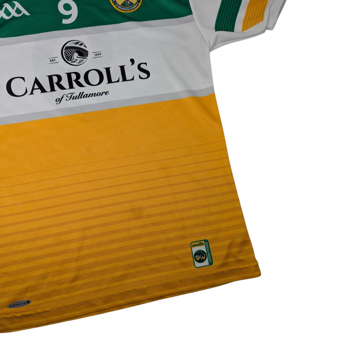 Offaly O'Neills Home GAA Jersey 2019 #9 (M) [Good]