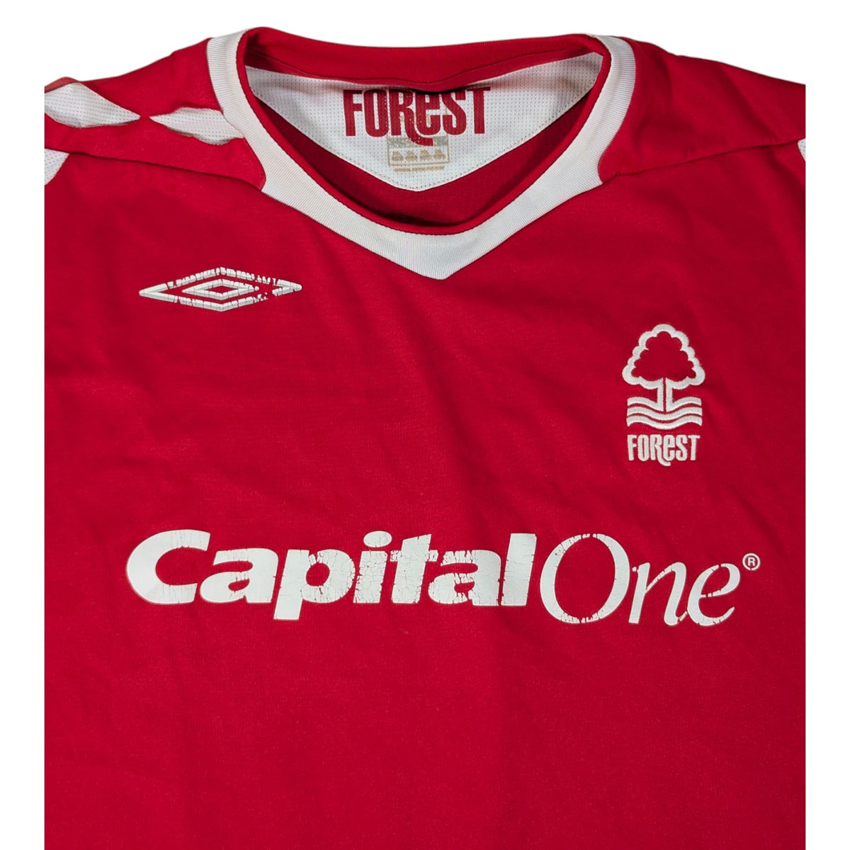 Nottingham Forest Umbro Home Football Jersey 2006 (2XL) [Fair]