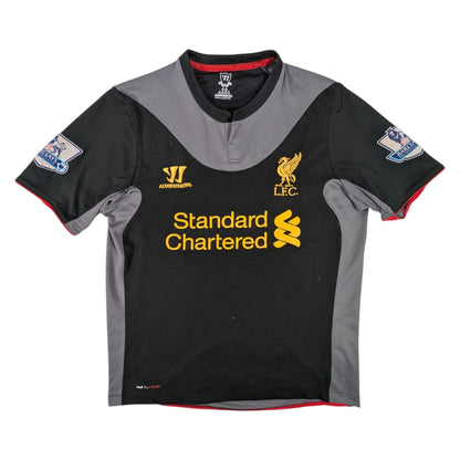 Liverpool Warrior Away Football Jersey 2012 Gerrard #8 (S) [Fair]