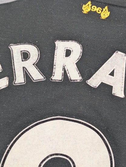 Liverpool Warrior Away Football Jersey 2012 Gerrard #8 (S) [Fair]