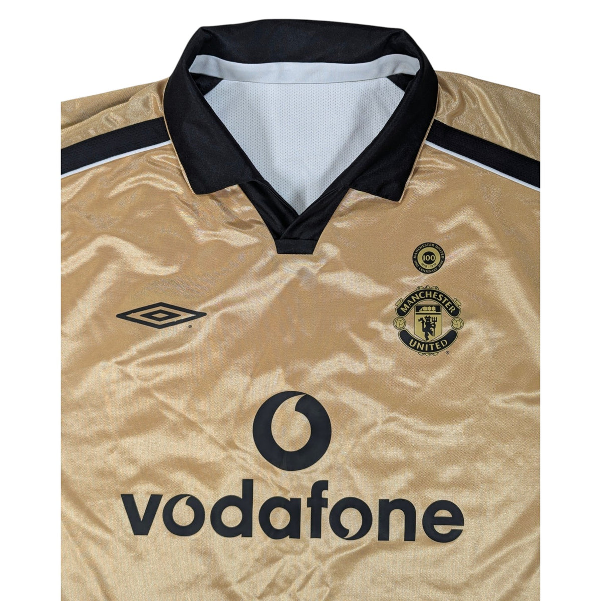 Manchester United Umbro Away Football Jersey 2001 (XL) [Very Good]