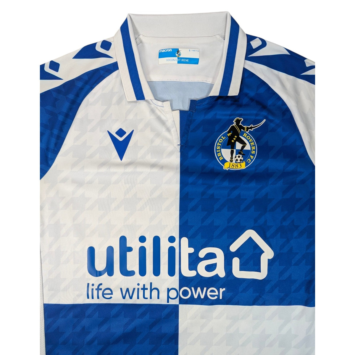 Bristol Rovers Macron Home Football Jersey 2020 (S) [Excellent]