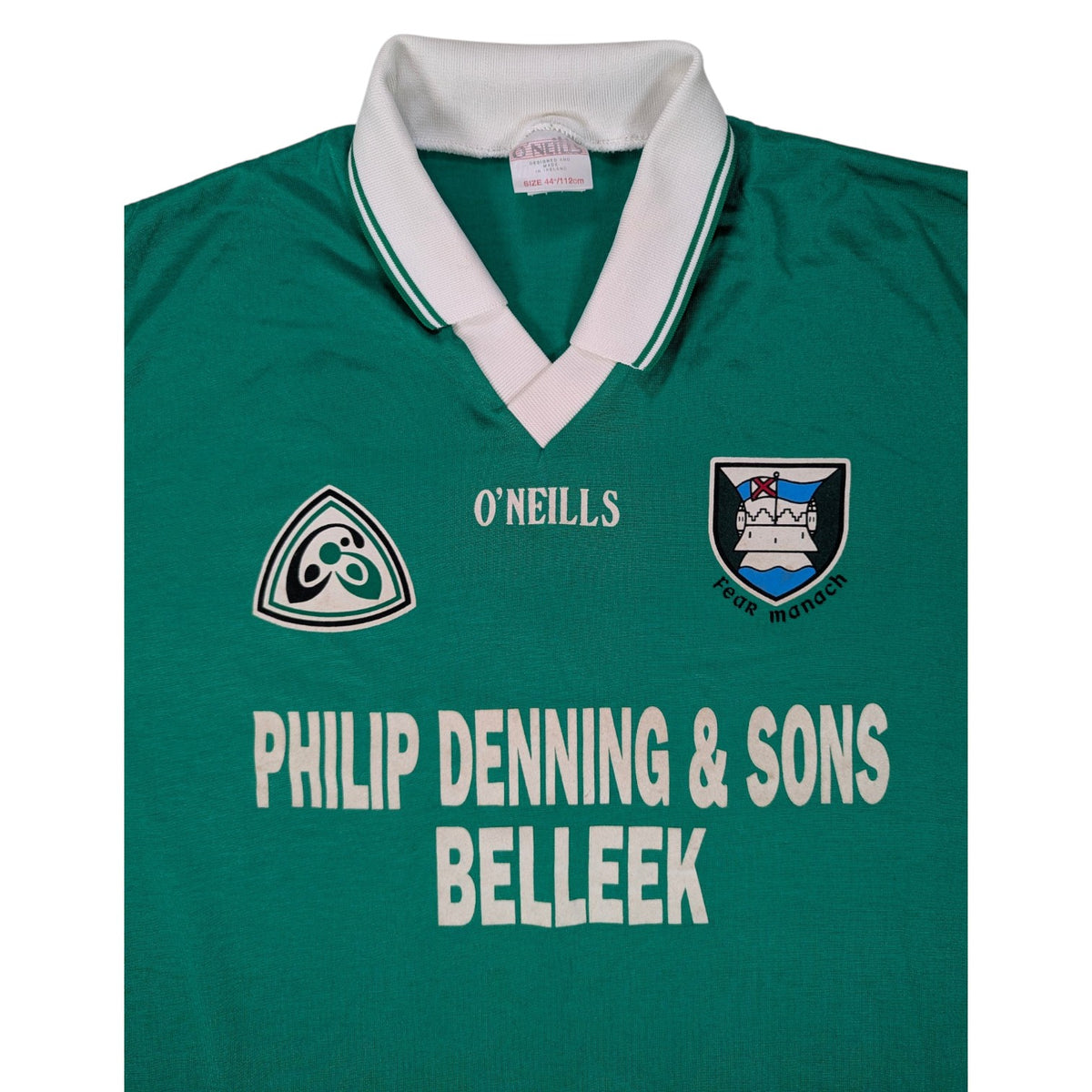 Fermanagh Player Issue O'Neills Home GAA Jersey 1996 #14 (XL) [Very Good]