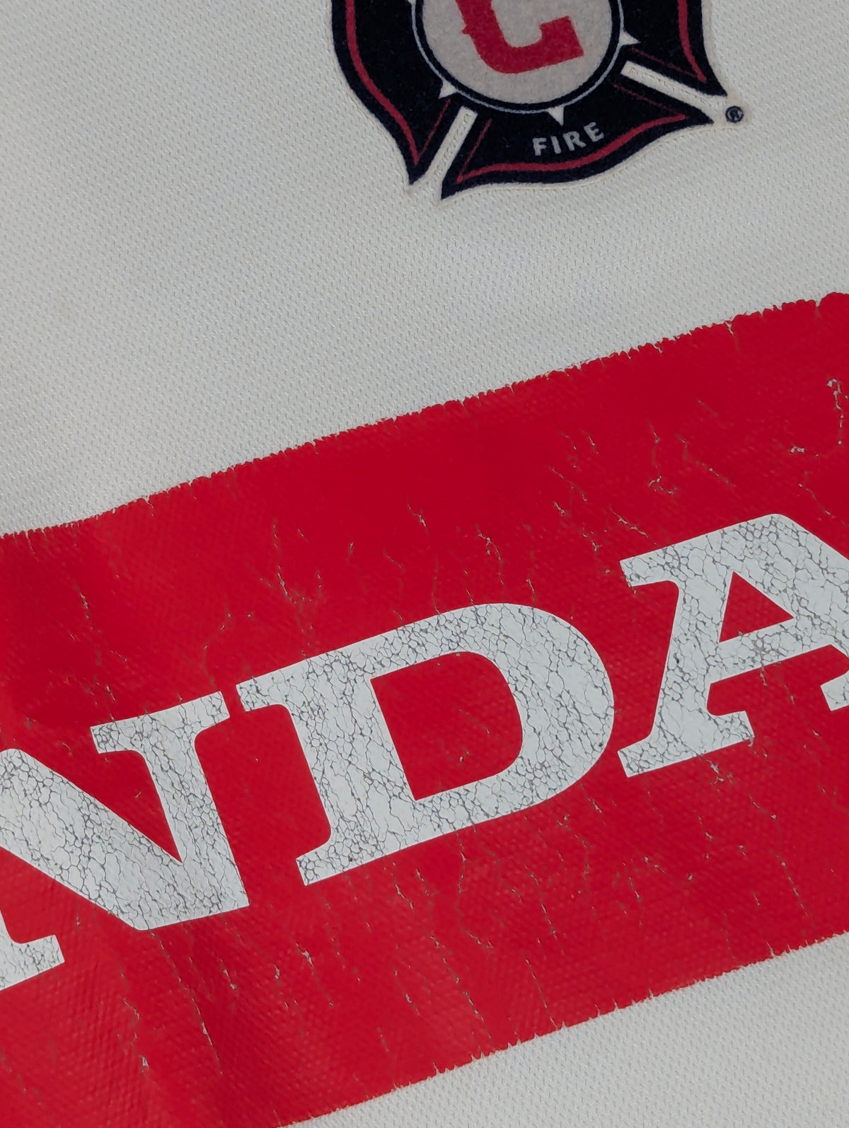 Chicago Fire Player Issue adidas Away Football Jersey 2006 #34 (XL) [Fair]