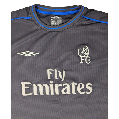 Chelsea Umbro Away Football Jersey 2002 (L) [Fair]