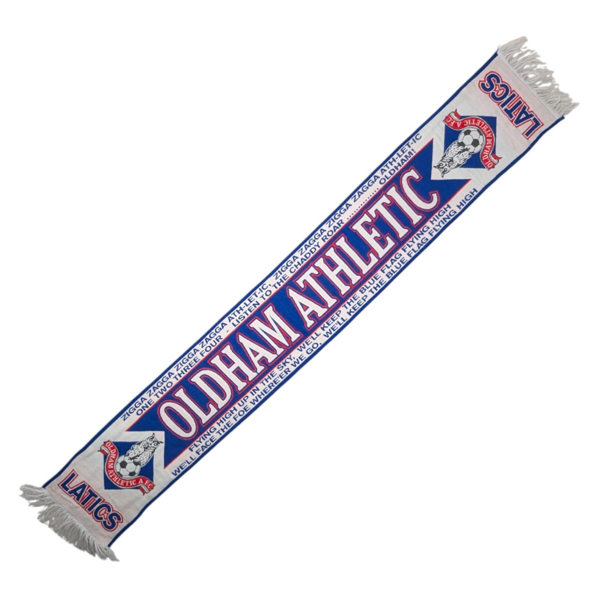 Oldham Athletic Football Scarf 2010s [Excellent]