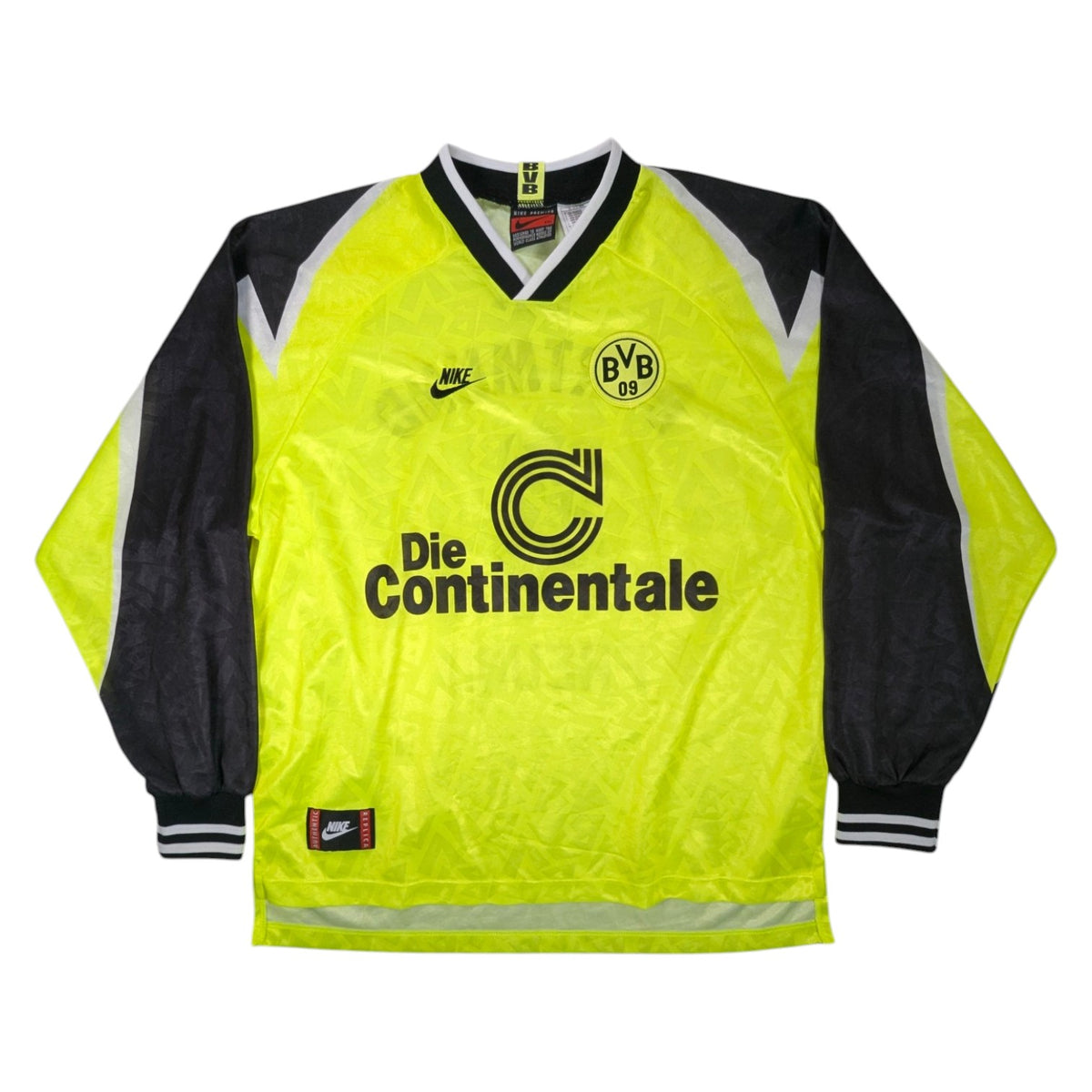 Borussia Dortmund Nike Home Football Jersey 1995 Freund #4 (2XL) [Very Good]
