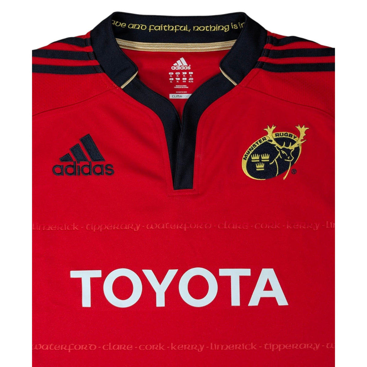 Munster adidas Home Rugby Jersey 2011 (XL) [Excellent]