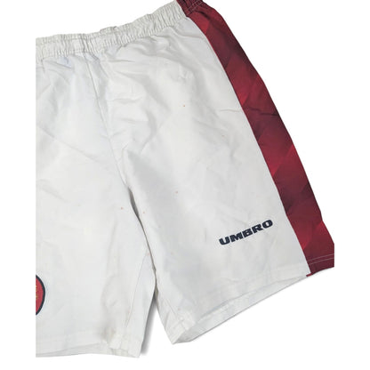 Manchester United Umbro Home Football Shorts 1996 (M) [Average]